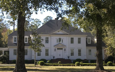 Exterior of home built by Mark Courson